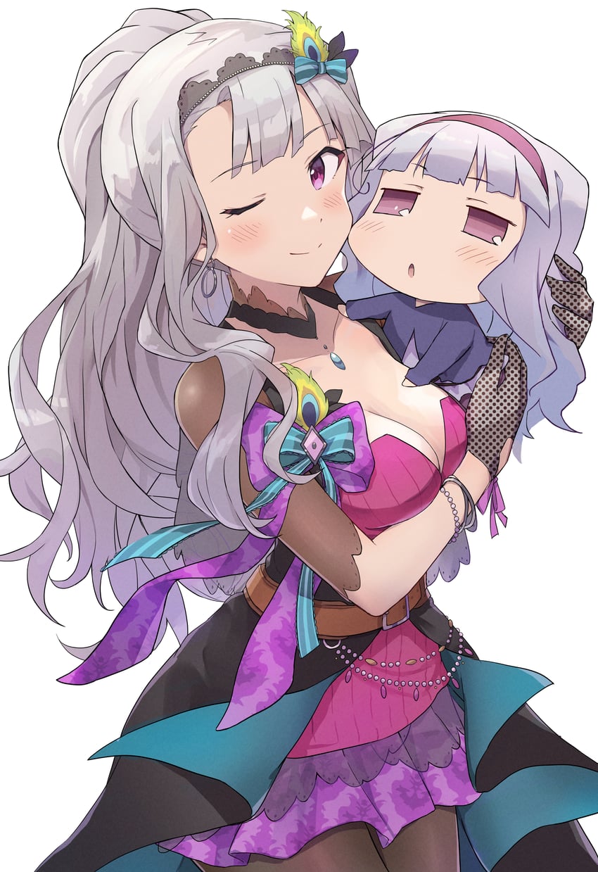 shijou takane and takanya (idolmaster and 2 more) drawn by shuucream_(syuichi)