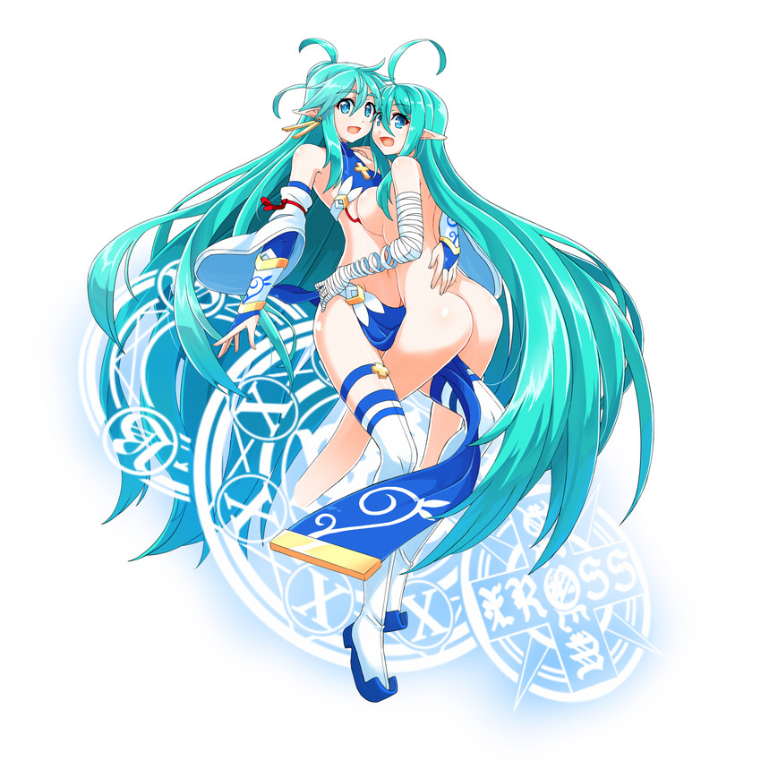 mira misciano and mia misciano (original and 1 more) drawn by goushu