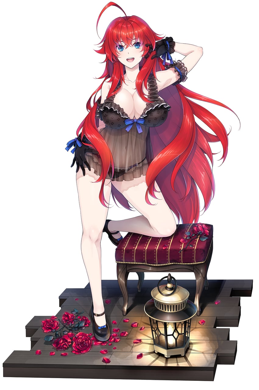 rias gremory (high school dxd) drawn by miyama-zero