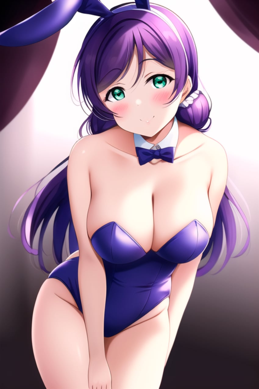 tojo nozomi (love live! and 1 more) drawn by u_(pixiv_id_28050046)