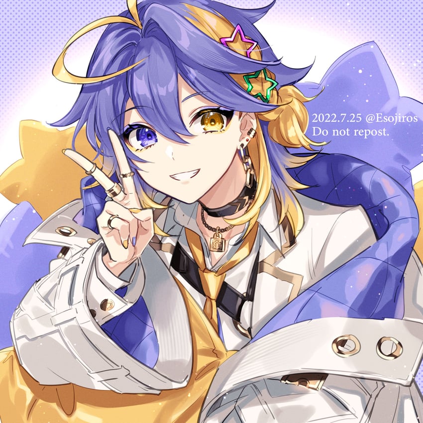aster arcadia (nijisanji and 1 more) drawn by amaichi_esora