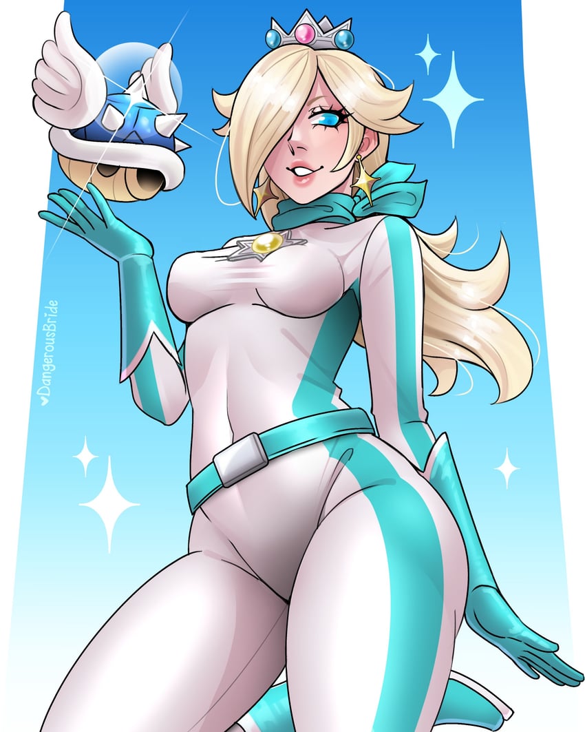 rosalina and biker rosalina (mario and 1 more) drawn by dangerousbride