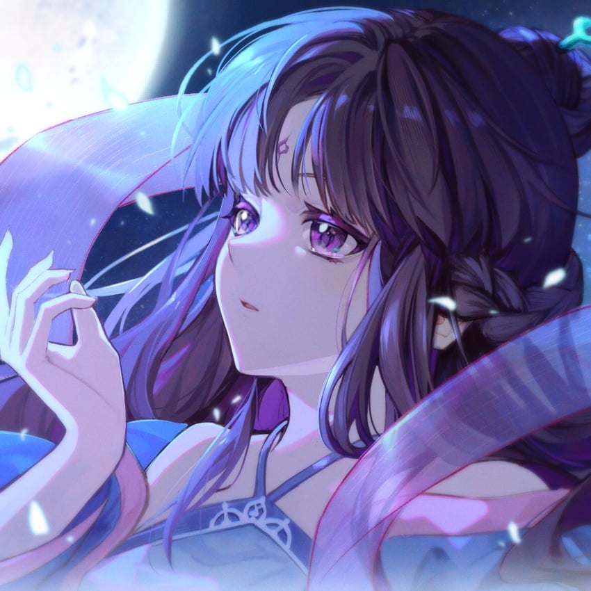 liu mengli (xianjian qixia zhuan and 1 more) drawn by baiye_renxing