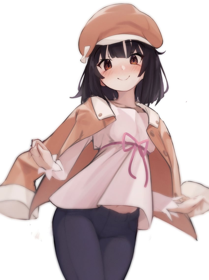 sengoku nadeko (monogatari and 1 more) drawn by deko_morii