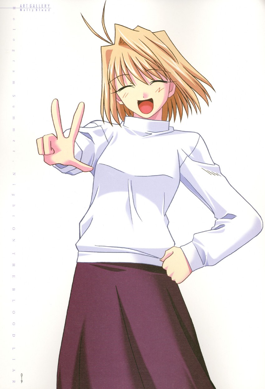 arcueid brunestud (tsukihime and 1 more) drawn by takeuchi_takashi