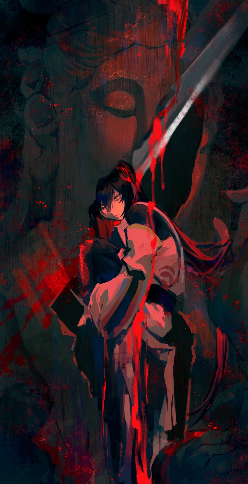 yamato takeru (fate and 2 more) drawn by aizendai