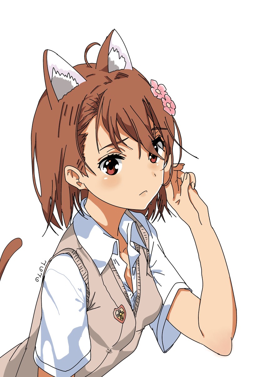 misaka mikoto (toaru majutsu no index and 1 more) drawn by motchi001