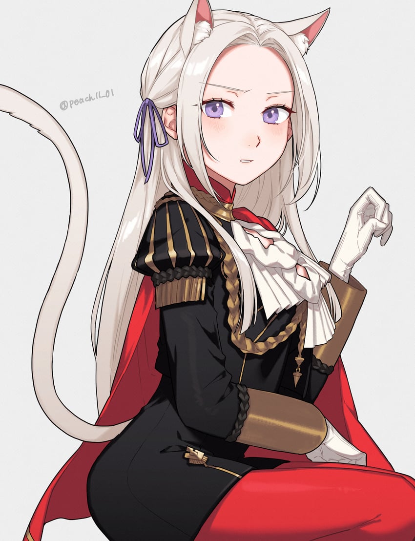 edelgard von hresvelg (fire emblem and 1 more) drawn by shamu_(peach11_01)