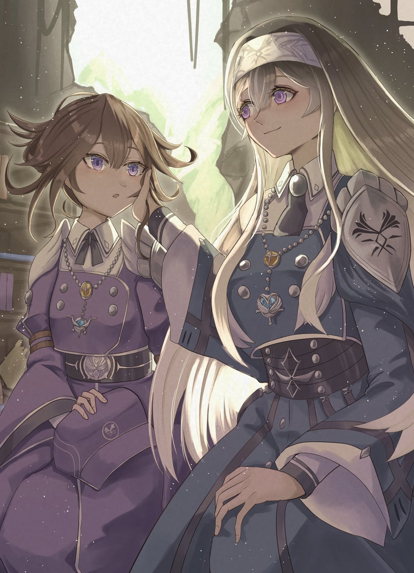 exosister irene and exosister sophia (yu-gi-oh!) drawn by kokorokorokoro417