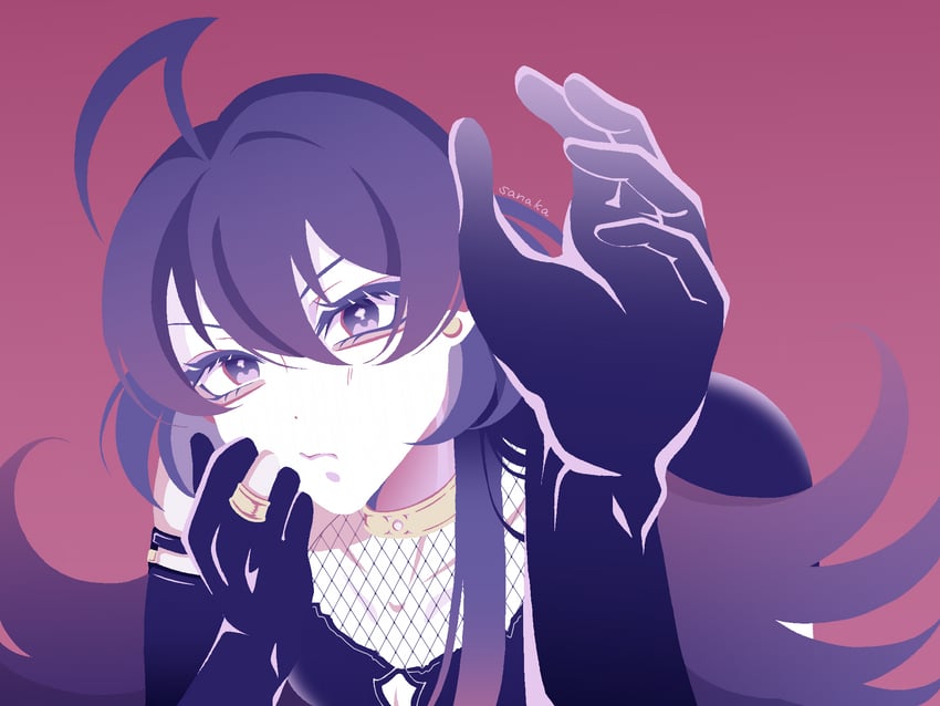 suzuki iruma (mairimashita! iruma-kun) drawn by sanaka_(user_crkz5478)