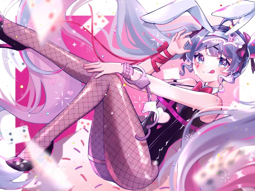 hatsune miku (vocaloid and 1 more) drawn by minoya