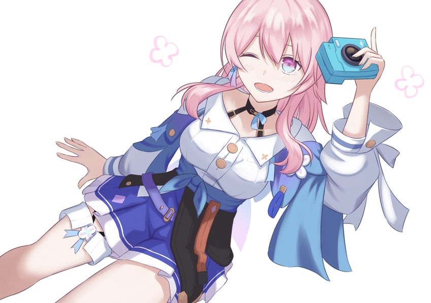 march 7th (honkai and 1 more) drawn by nenashigusa