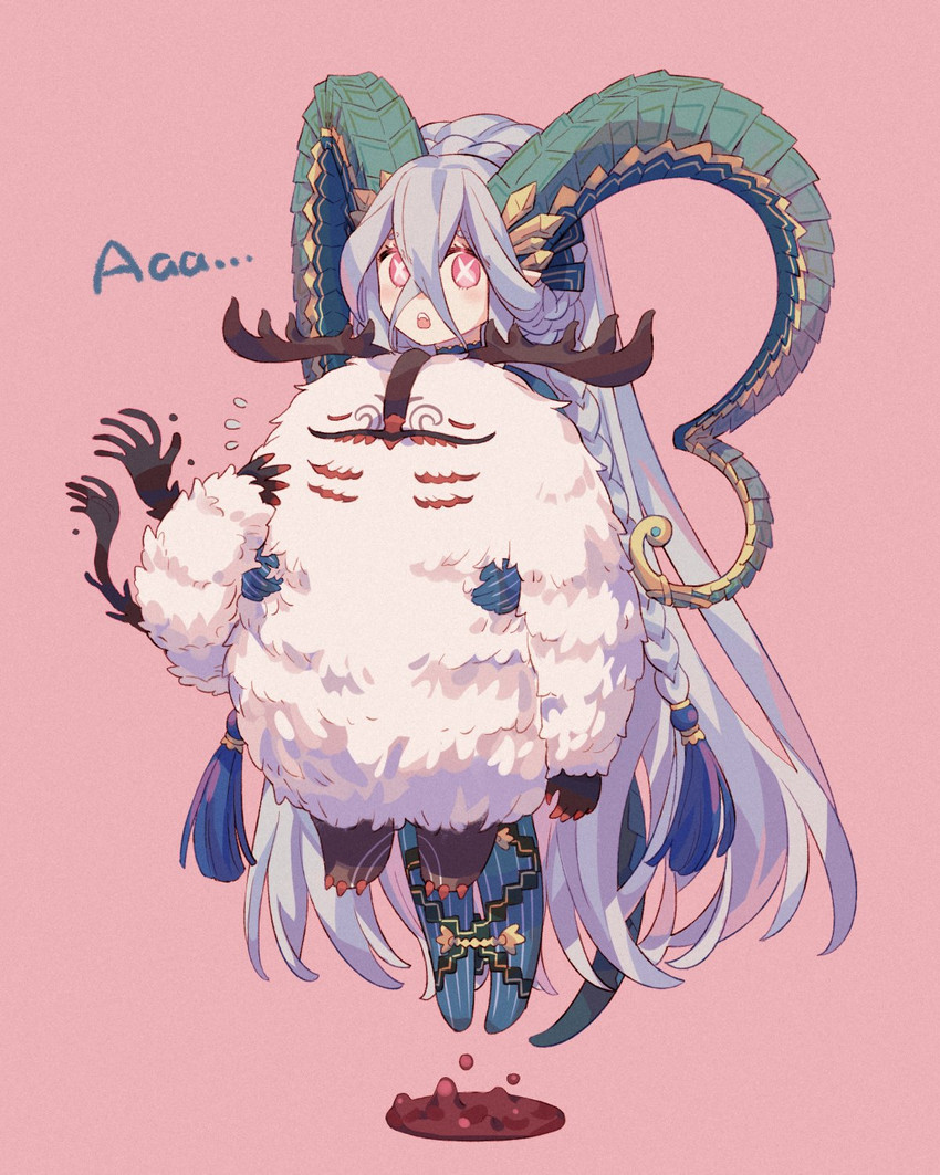 cernunnos and tiamat (fate and 1 more) drawn by hopeer_(_hopeer_)