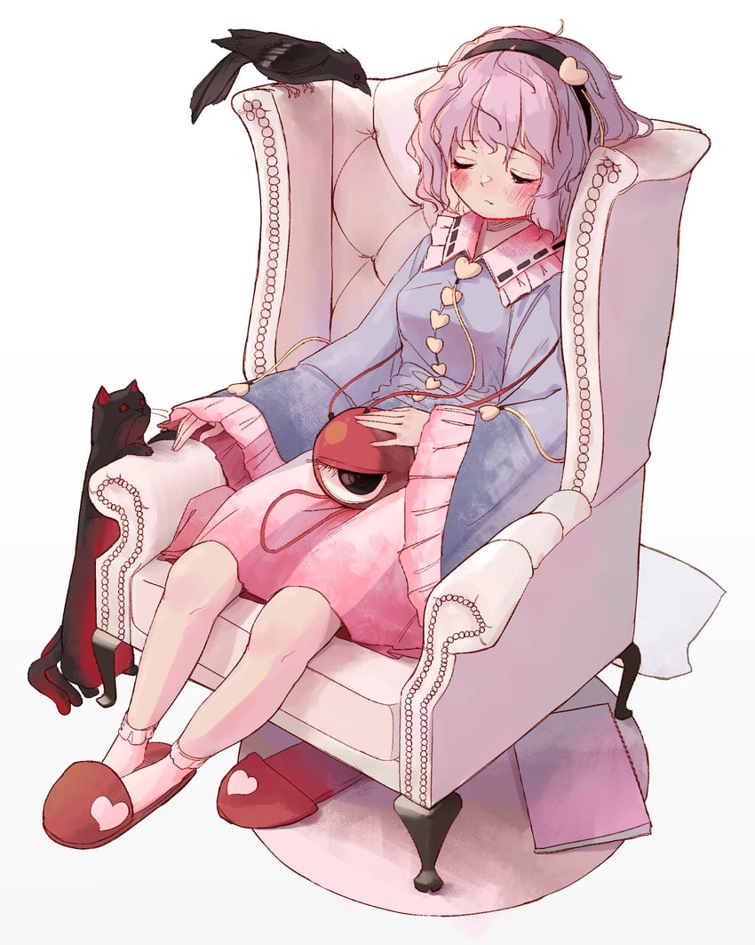 komeiji satori and kaenbyou rin (touhou) drawn by housulu