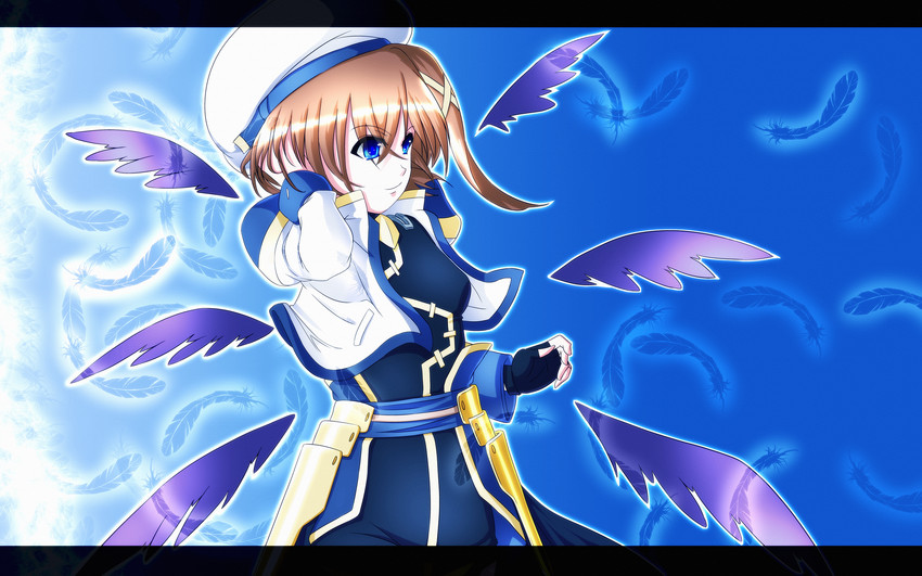 yagami hayate (lyrical nanoha and 2 more) drawn by tappa_(esperanza)