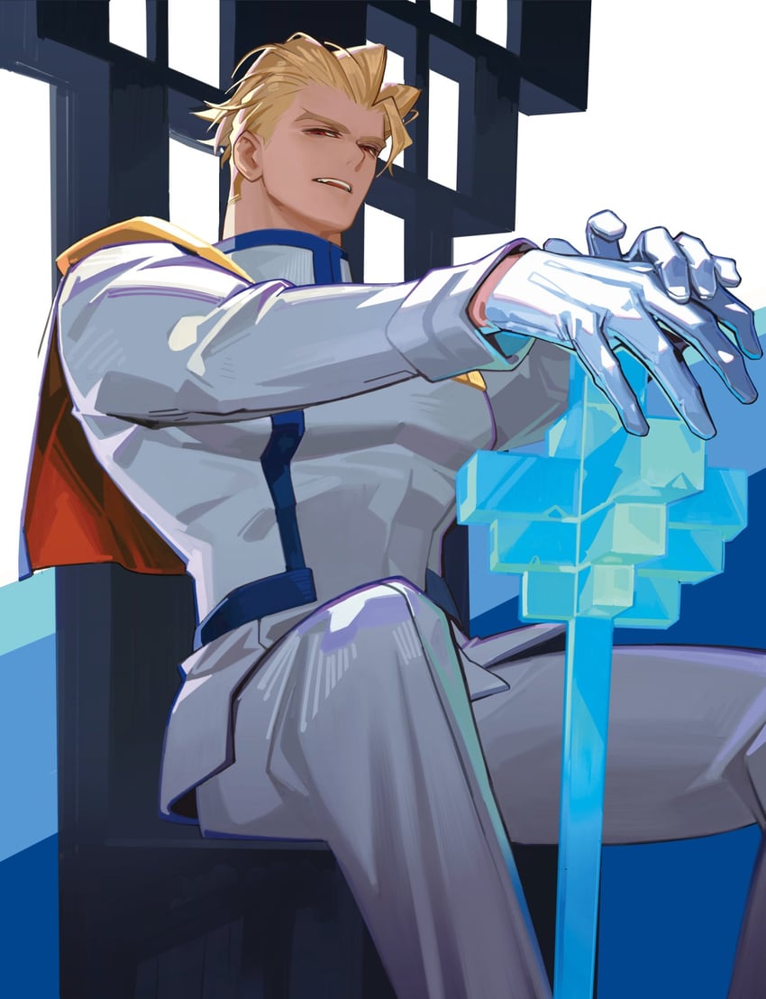 kray foresight (promare) drawn by white-corner