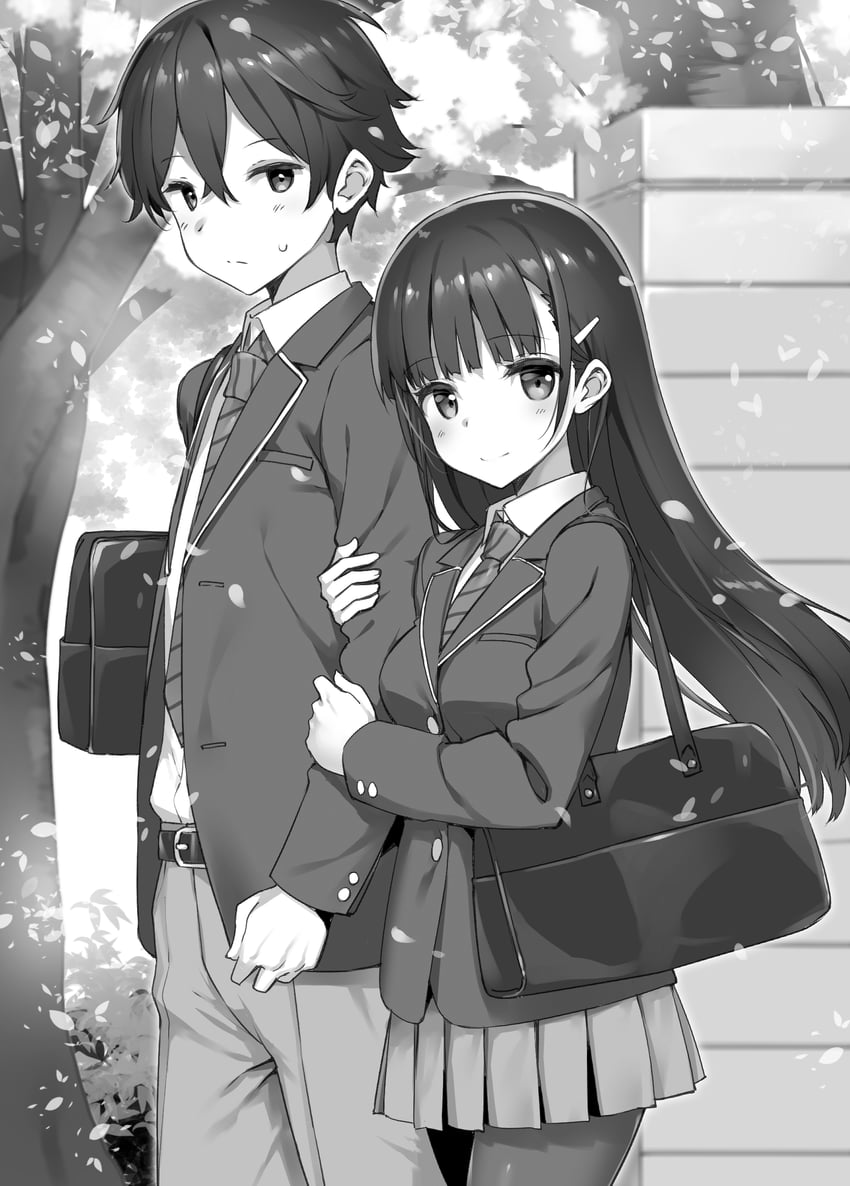 irido yume and irido mizuto (mamahaha no tsurego ga moto kano datta) drawn by takayaki