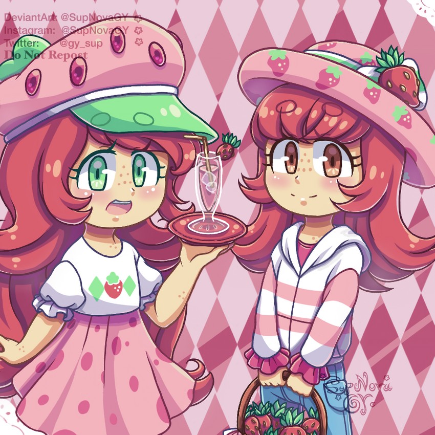 strawberry shortcake drawn by rosie_(supnovagy)