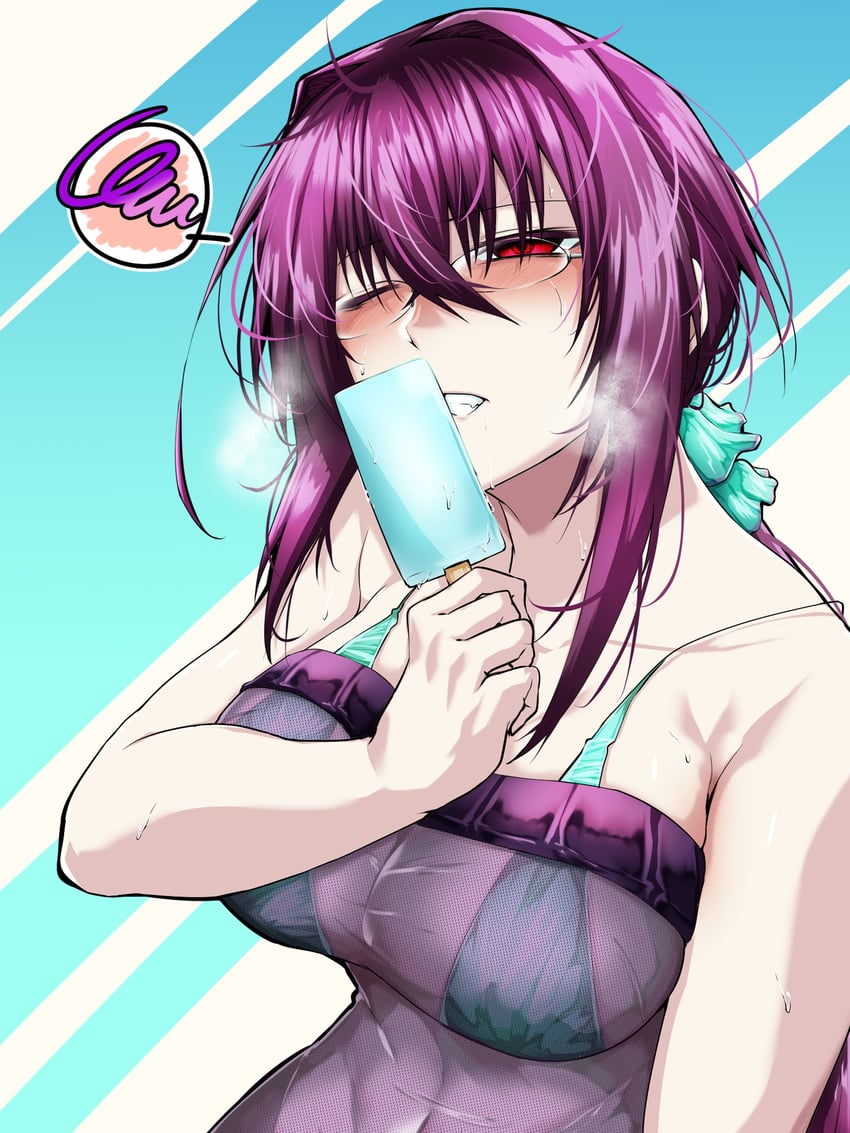 scathach and scathach skadi (fate and 1 more) drawn by tgxx3300