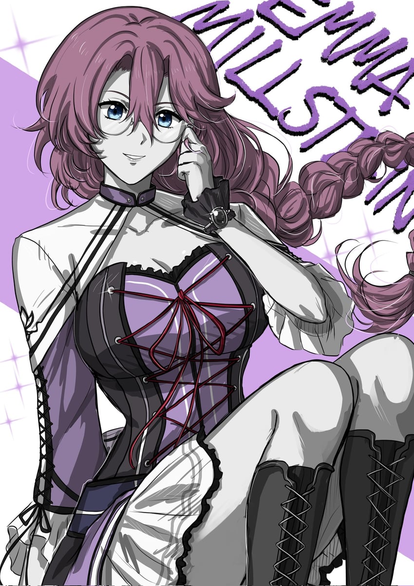 emma millstein (eiyuu densetsu and 2 more) drawn by shiruuruu