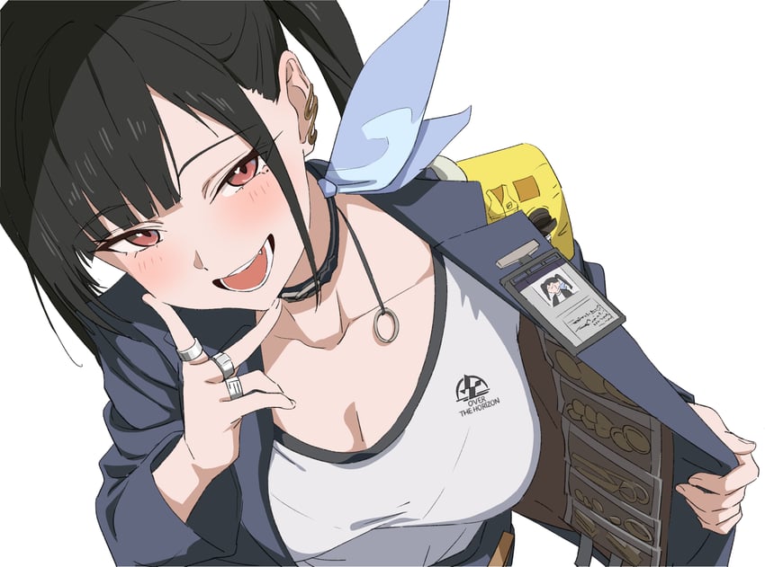 sora (goddess of victory: nikke) drawn by hatenoga