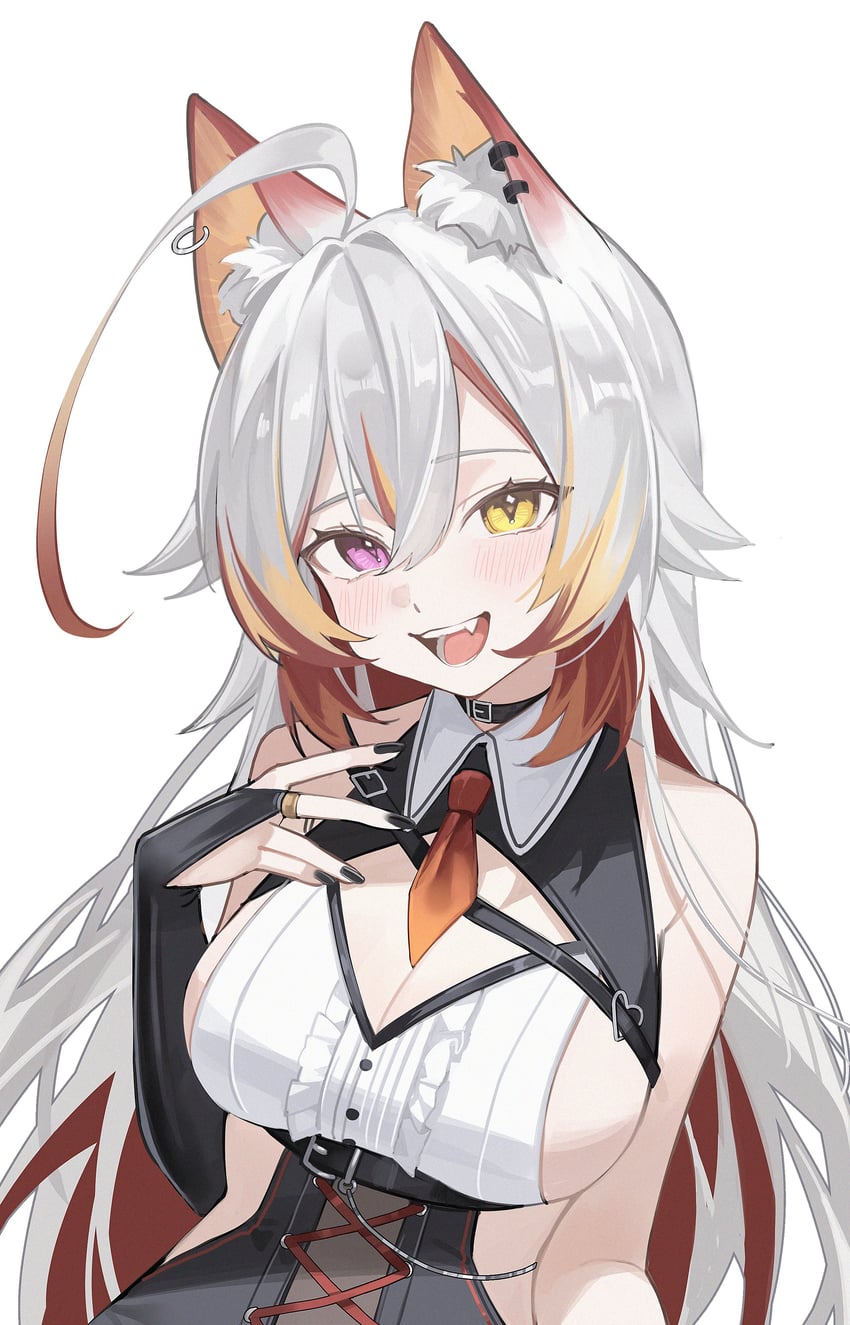 hanabi bureya (indie virtual youtuber) drawn by midori_fufu