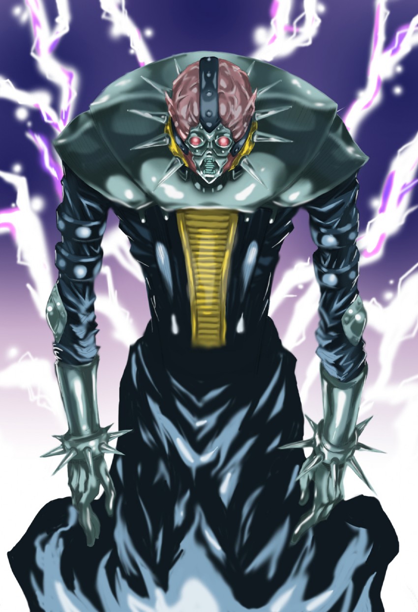 jinzo (yu-gi-oh! and 1 more) drawn by koutetsu_(pixiv418948)