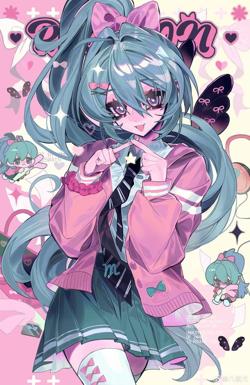 hatsune miku (vocaloid and 1 more) drawn by taowu_(20809)