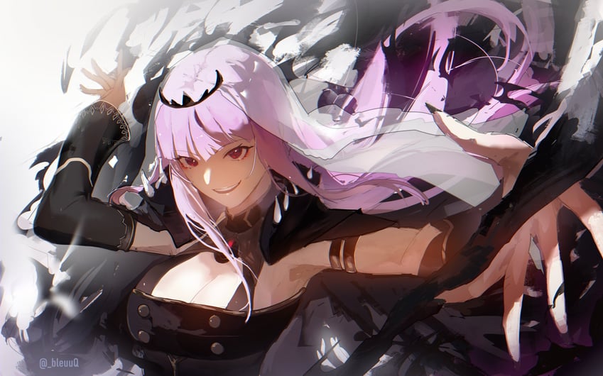 mori calliope (hololive and 1 more) drawn by ysuini