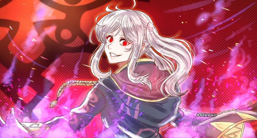 female robin (fire emblem and 2 more) drawn by nyawn5