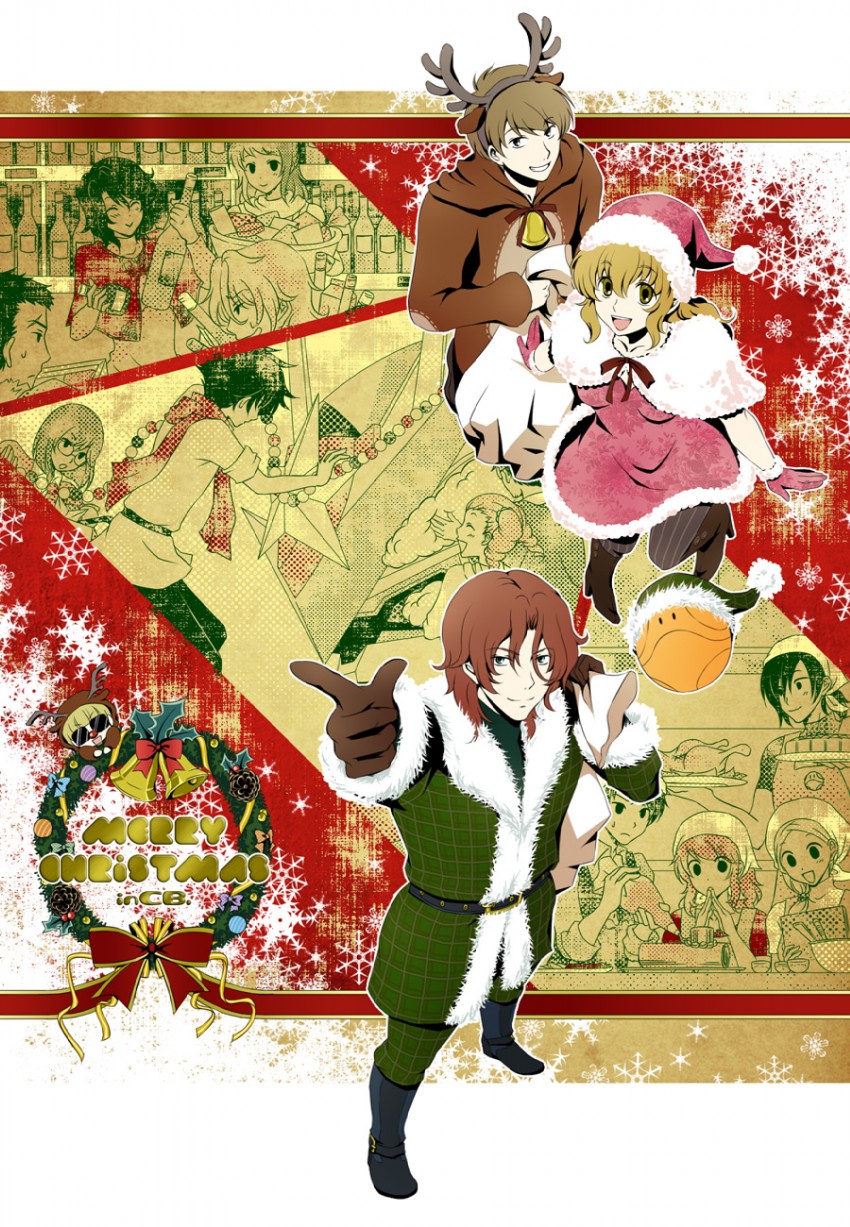 haro, tieria erde, setsuna f. seiei, lockon stratos, allelujah haptism, and 11 more (gundam and 1 more) drawn by meg_maru2