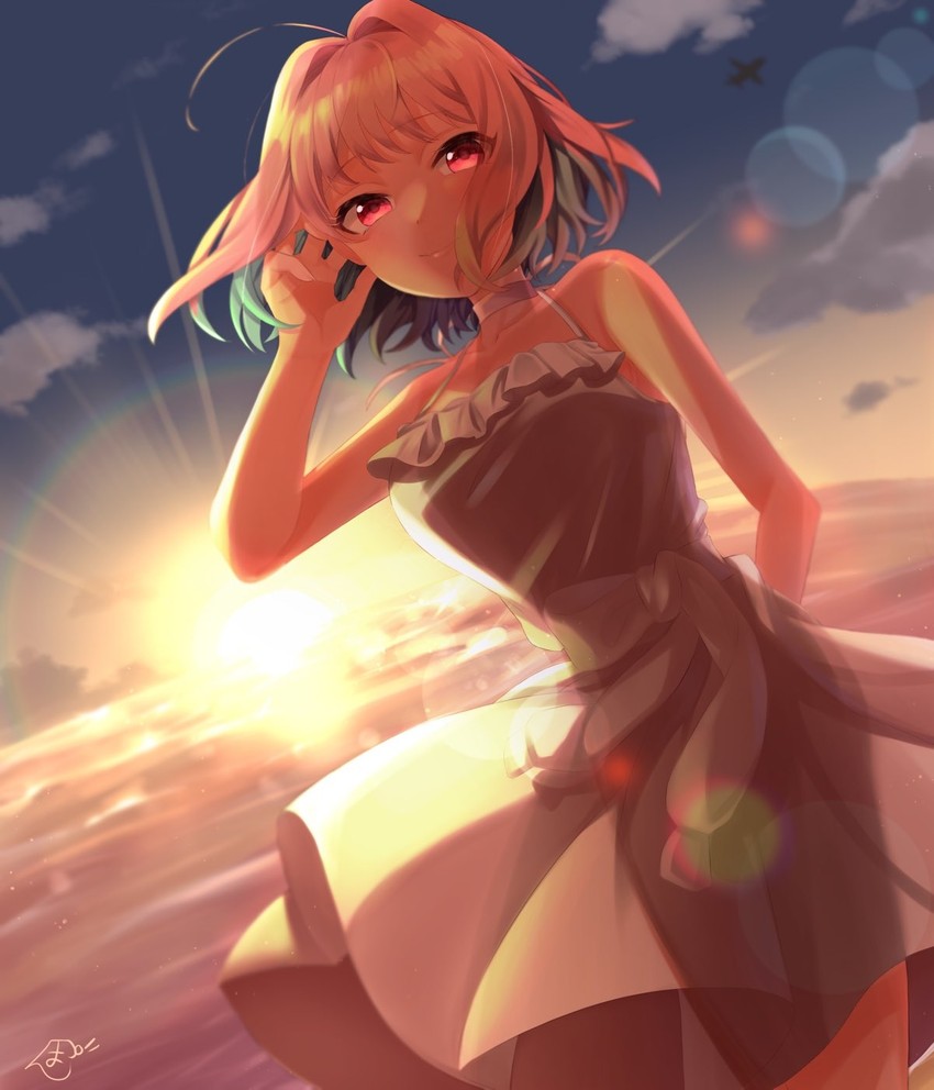 yumemi riamu (idolmaster and 1 more) drawn by ponzu_(rrrritisu)