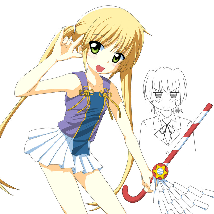 nagi, sanzen'in nagi, and ayasaki hayate (hayate no gotoku! and 1 more) drawn by hiraizumi_(mugenkidousha)