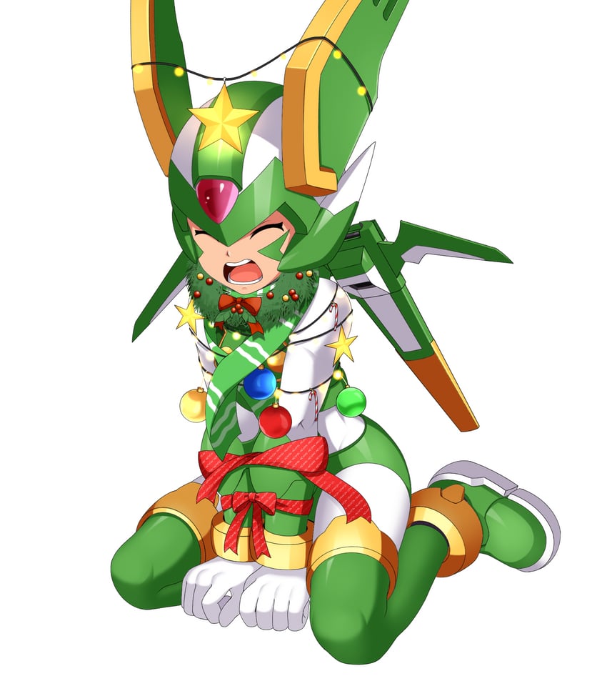 sage harpuia (mega man and 1 more) drawn by jwc_vevo