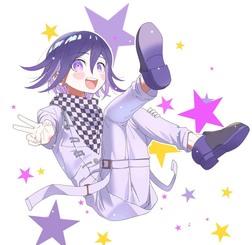 oma kokichi (danganronpa and 1 more) drawn by nocchan_chicchi