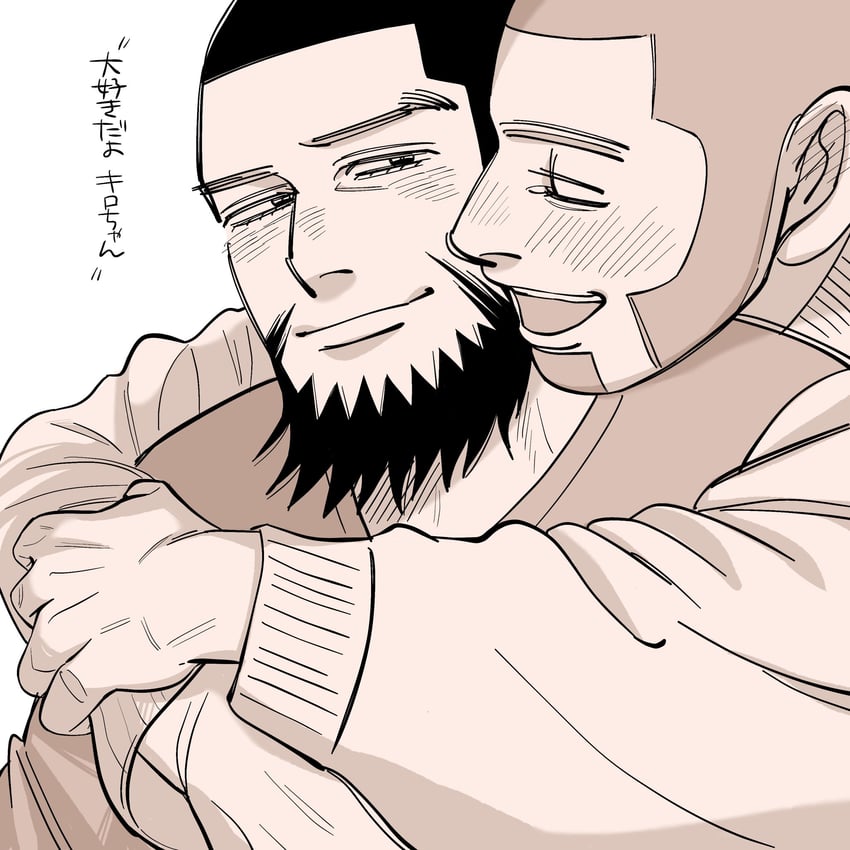 shiraishi yoshitake and kiroranke (golden kamuy) drawn by s1011_b