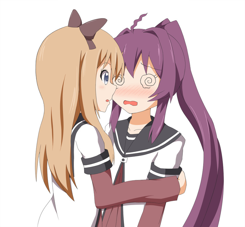 toshinou kyouko and sugiura ayano (yuruyuri) drawn by lostman-sailingday