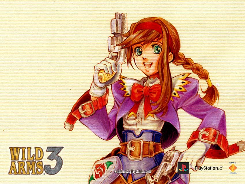 virginia maxwell (wild arms and 1 more) drawn by ooba_wakako