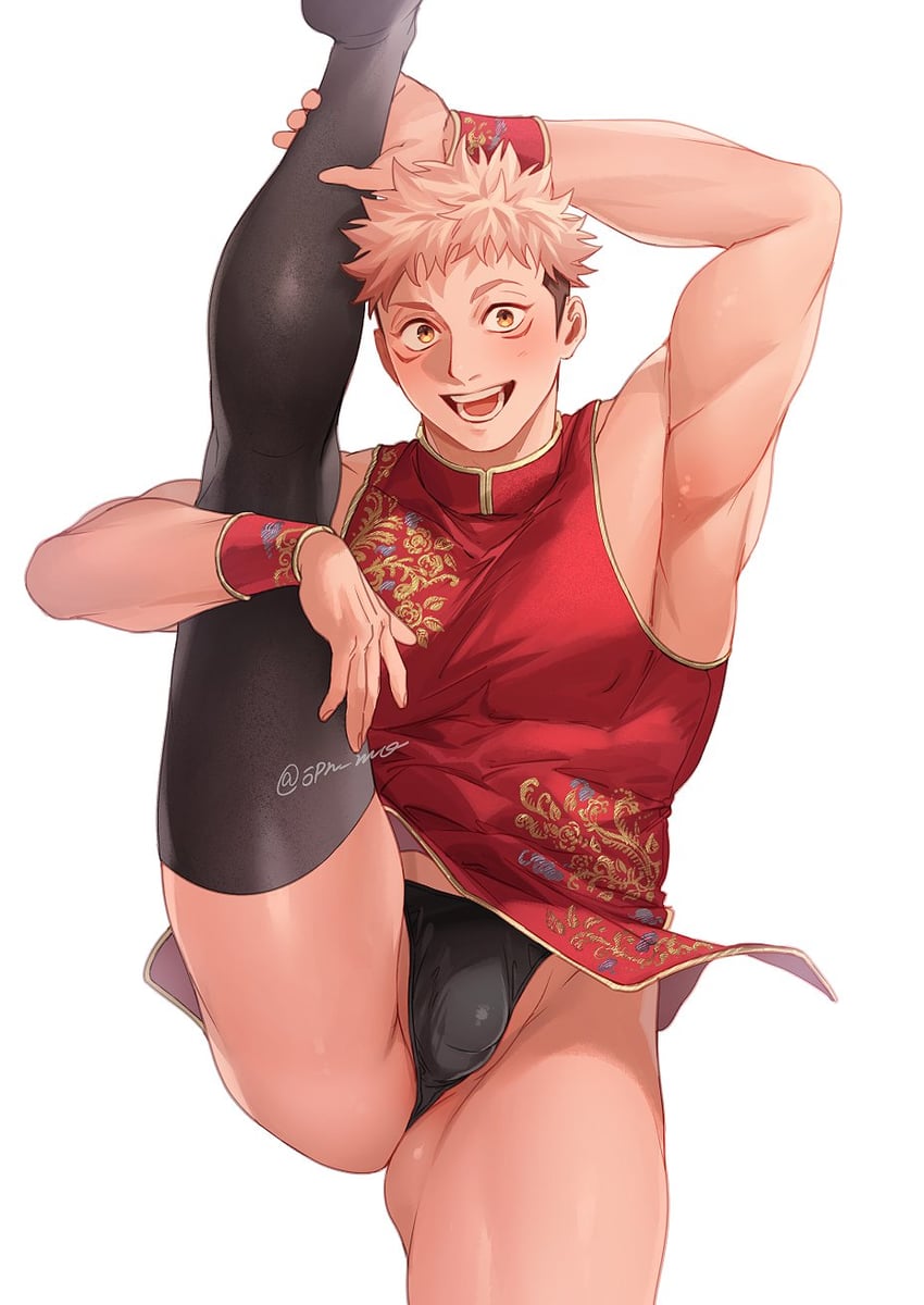 itadori yuuji (jujutsu kaisen) drawn by ccccc_(jpn_m0)