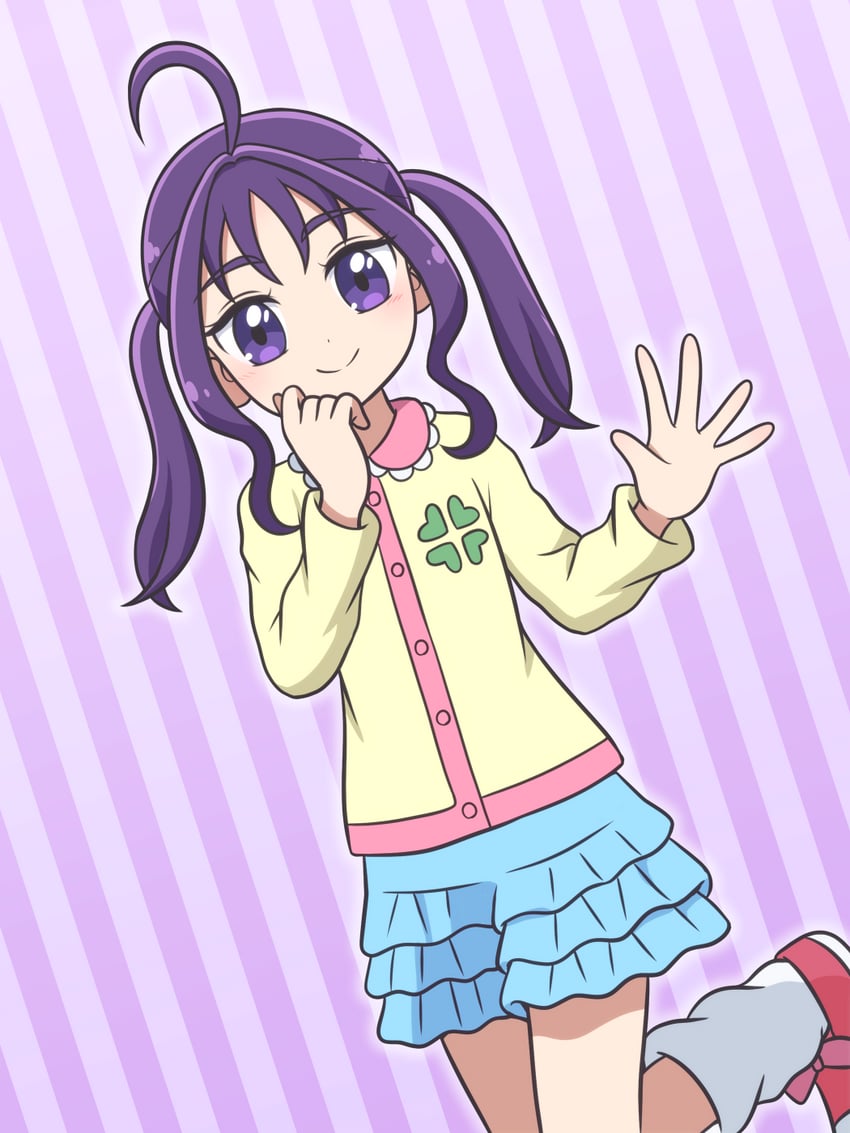 shigure kokoro and yotsuba kokoro (precure and 3 more) drawn by karon-t