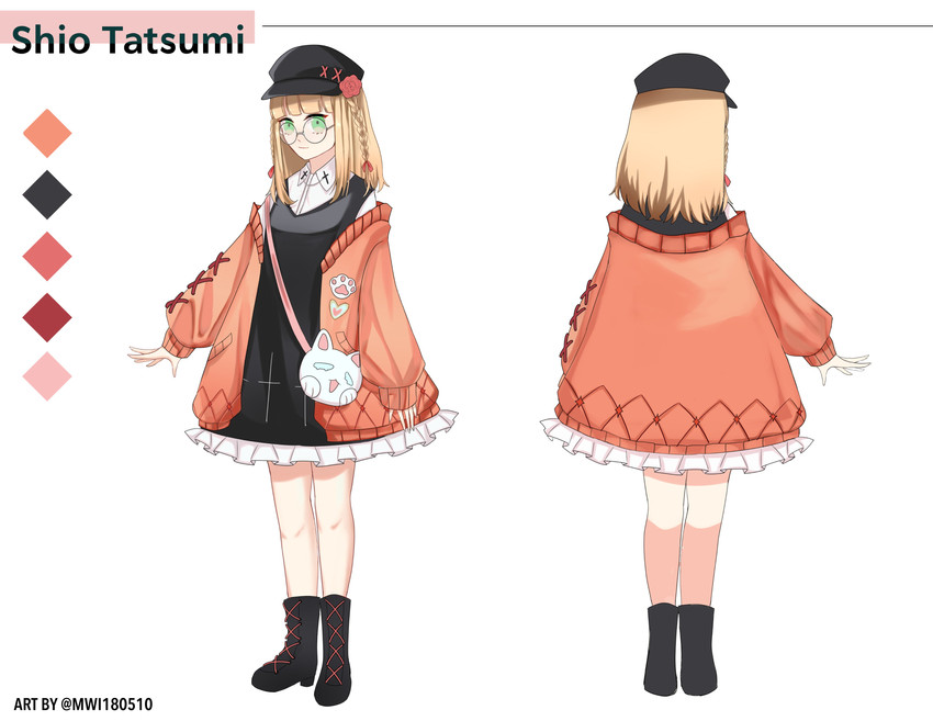 shio tatsumi (indie virtual youtuber) drawn by miette_(mwi180510)