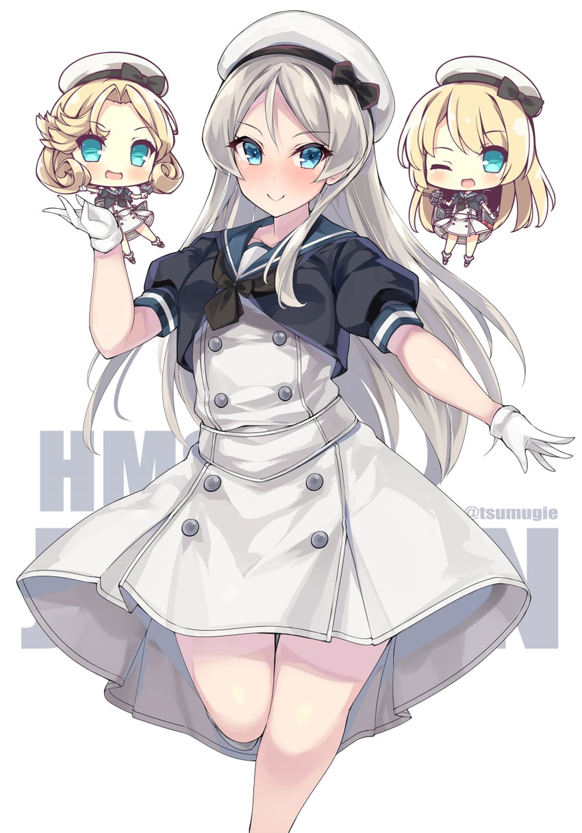 jervis, janus, and javelin (kantai collection) drawn by akikaze_tsumuji