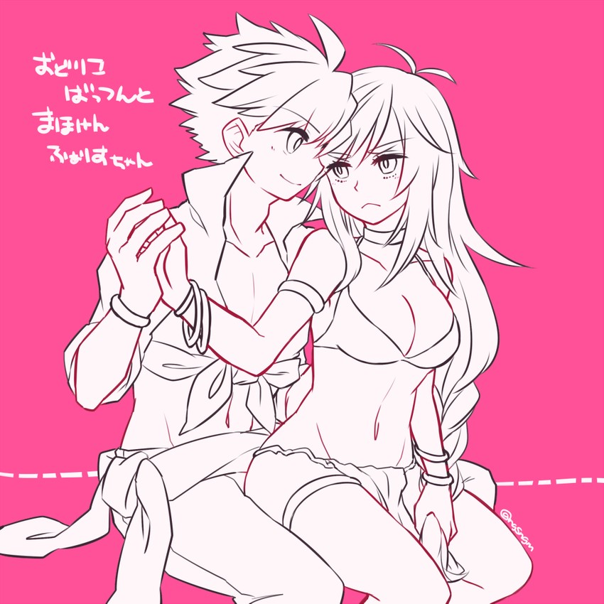 faris scherwiz, bartz klauser, and dancer (final fantasy and 1 more) drawn by sunagimo_(nagimo)