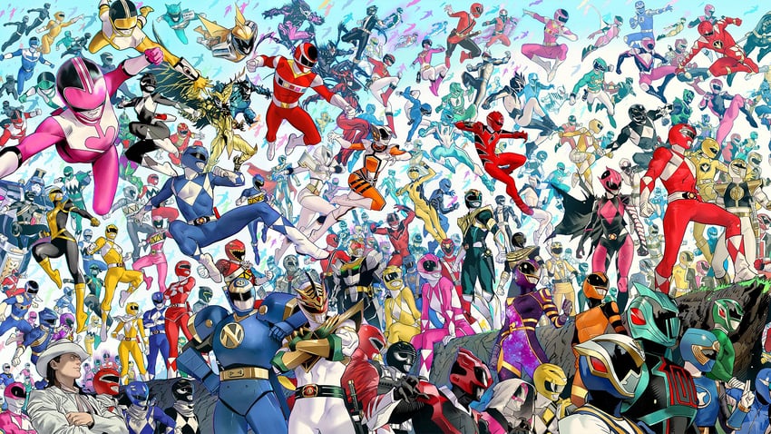 super sentai and 1 more drawn by dan_mora