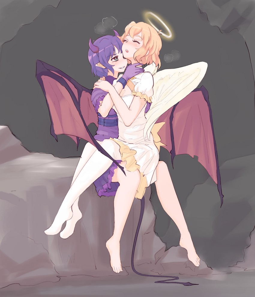 tachibana hibiki and kohinata miku (senki zesshou symphogear) drawn by hiwonoafu