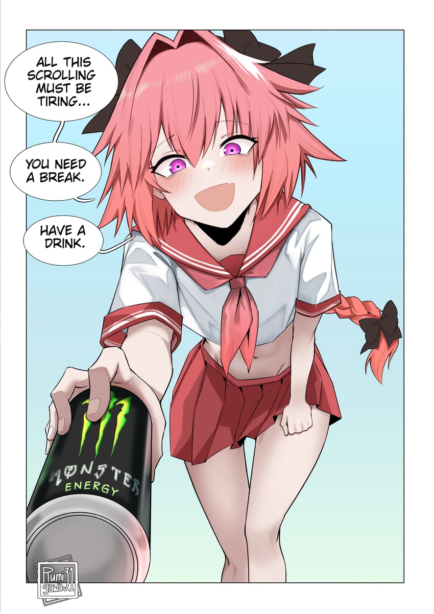 astolfo (fate and 2 more) drawn by rumi_(rumigawa31)