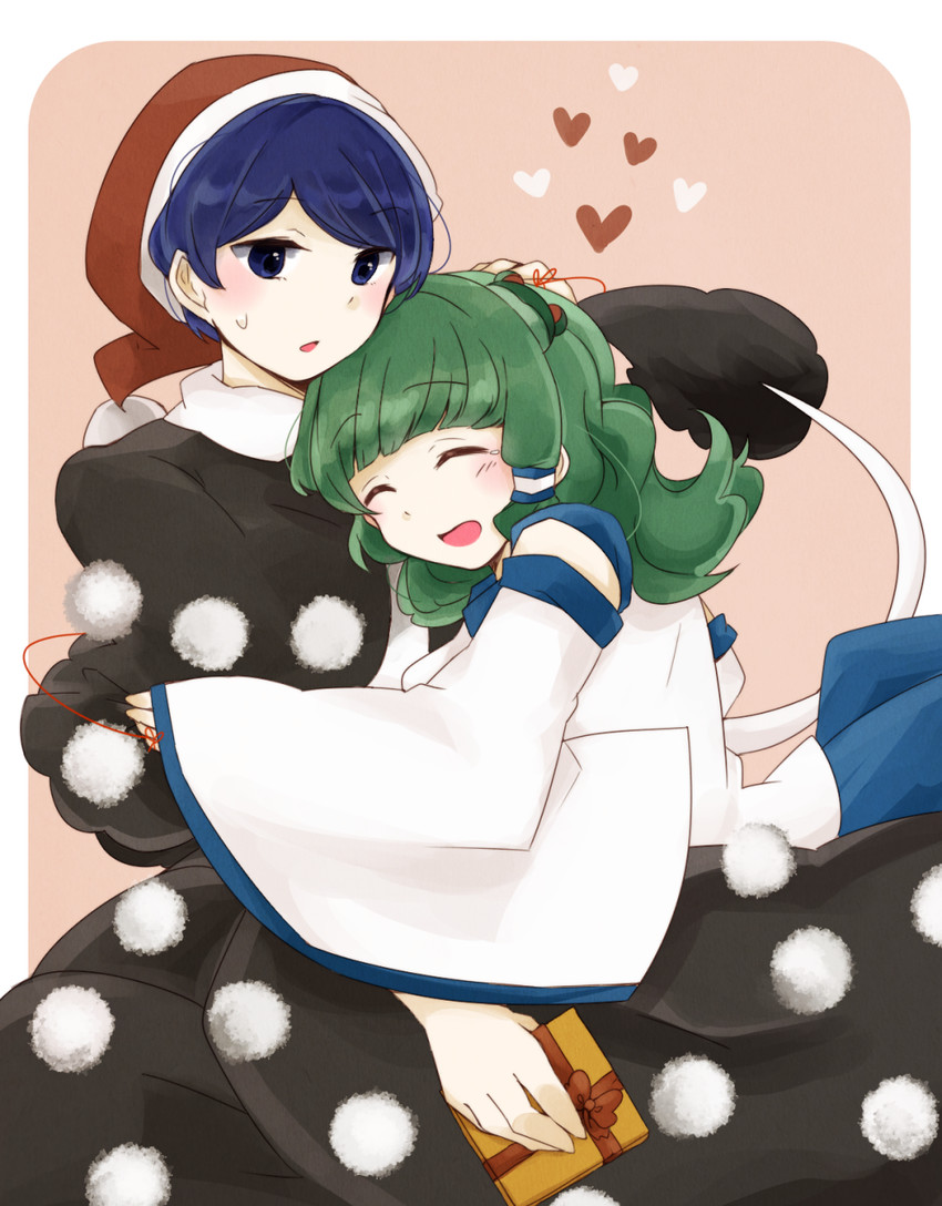 kochiya sanae and doremy sweet (touhou) drawn by tama_(hiroshige_36)