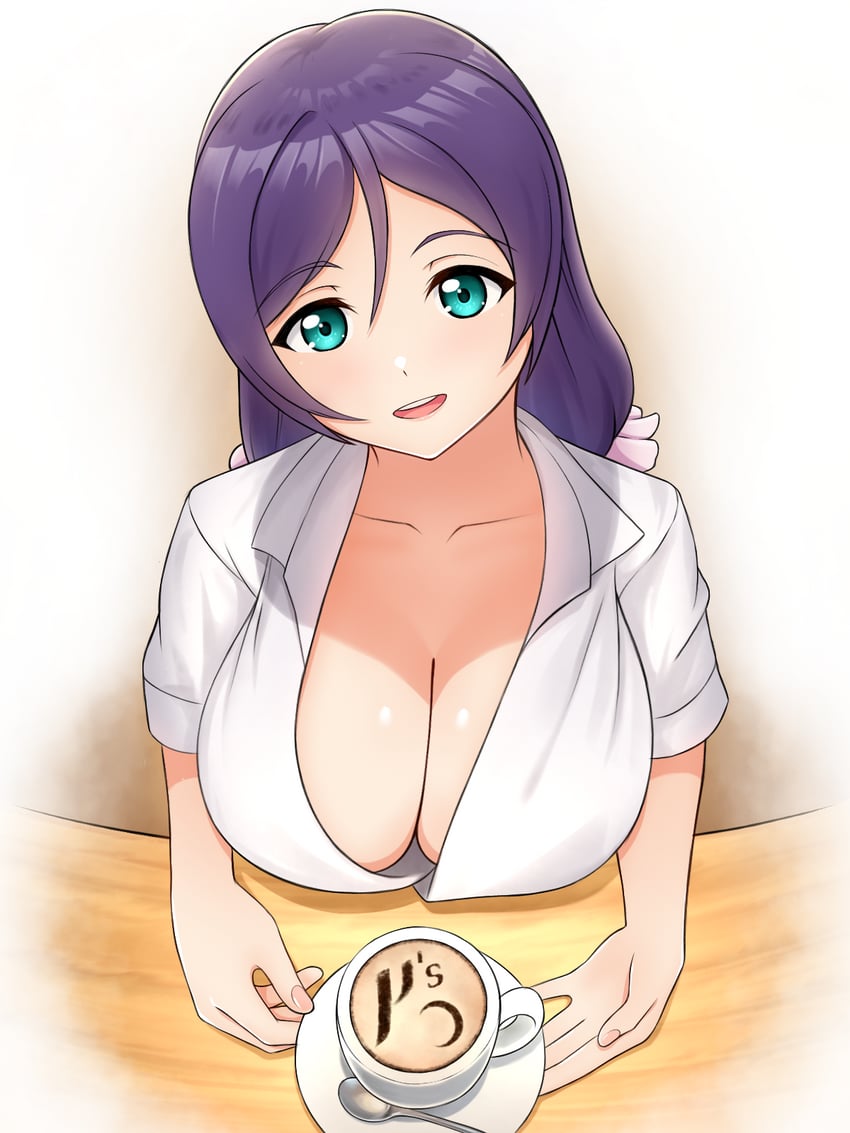 tojo nozomi (love live! and 1 more) drawn by yisusjpl