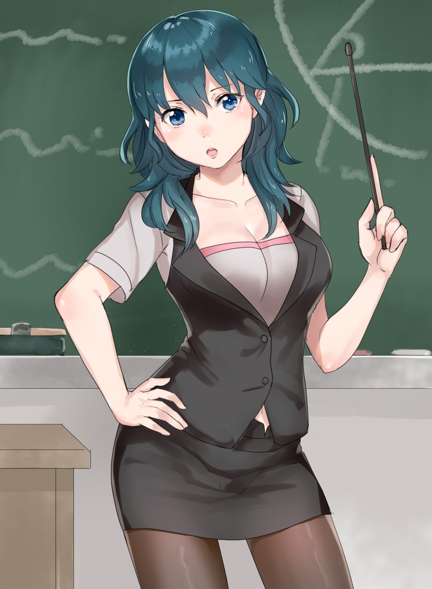 female byleth (fire emblem and 1 more) drawn by haru_(nakajou-28)