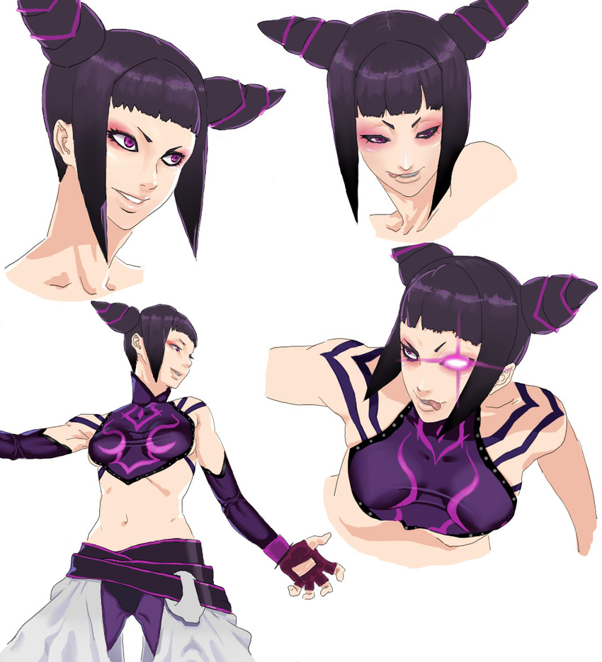 han juri (street fighter and 1 more) drawn by sora-bakabon